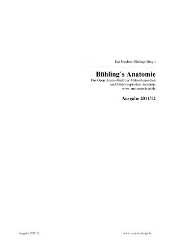 Bühling´s Anatomie B009SCPWOK pdf