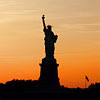 Silhouette Statue of Liberty by BibiDesign