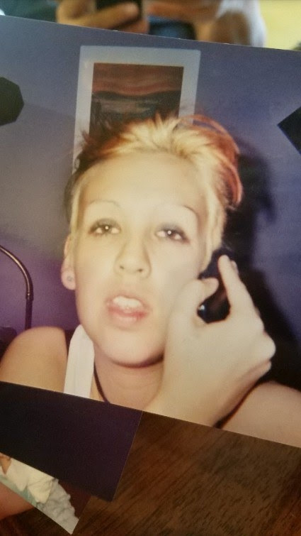 "The hair was bad, but the eyebrows... or lack thereof."