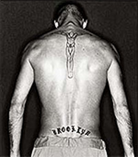 David Beckham has several tattoos on his body, each one of them having a 