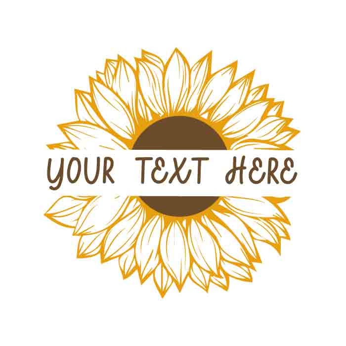 Download Monogram Sunflower Svg Free - 125+ SVG File for DIY Machine for Cricut, Silhouette and Other Machine