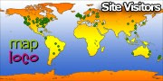 Locations of Site Visitors