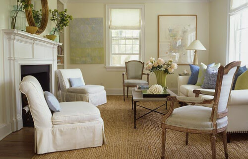 Classic White Living Room Style