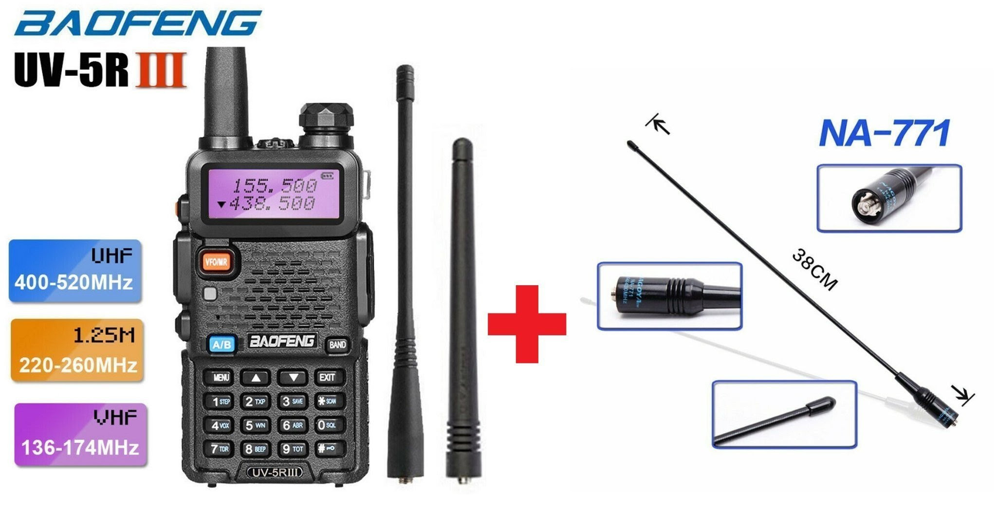 High Gain Antenna For Two Way Radio Baofeng Bf 888s Walkie Talkie 400 480mhz Uhf Ham Amateur Radio Antennas Consumer Electronics Rnmultispecialityhospital In