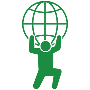地球を支えるアトラス Human Pictogram 2 0 無料 人物ピクトグラム素材 2 0