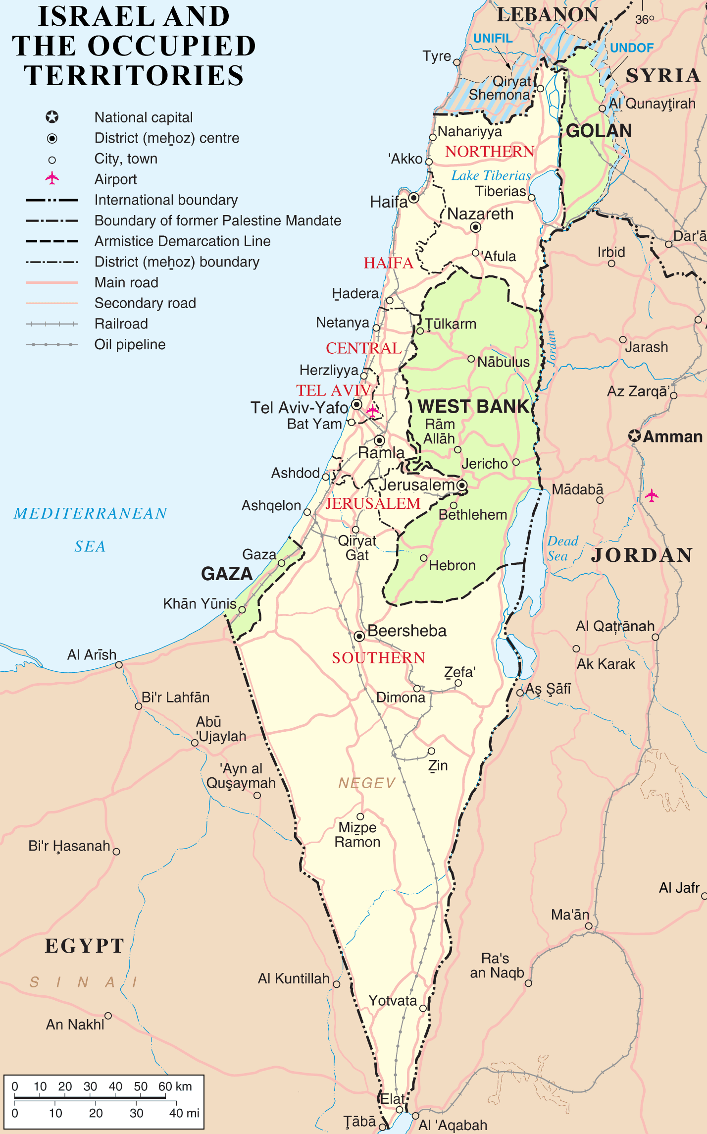 File:Israel and occupied territories map.png  Wikipedia