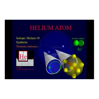 Helium-10 Isotope (print)