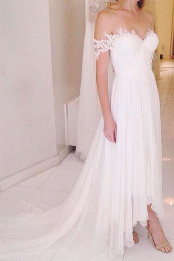 wedding dress simple with lace