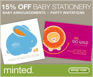 Minted Birth Announcements
