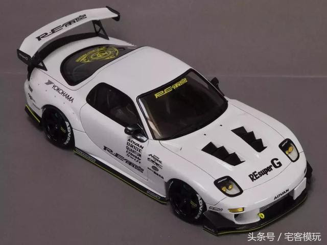 模型制作范例 民用模型re 雨宫mazda Rx 8 Rx 7