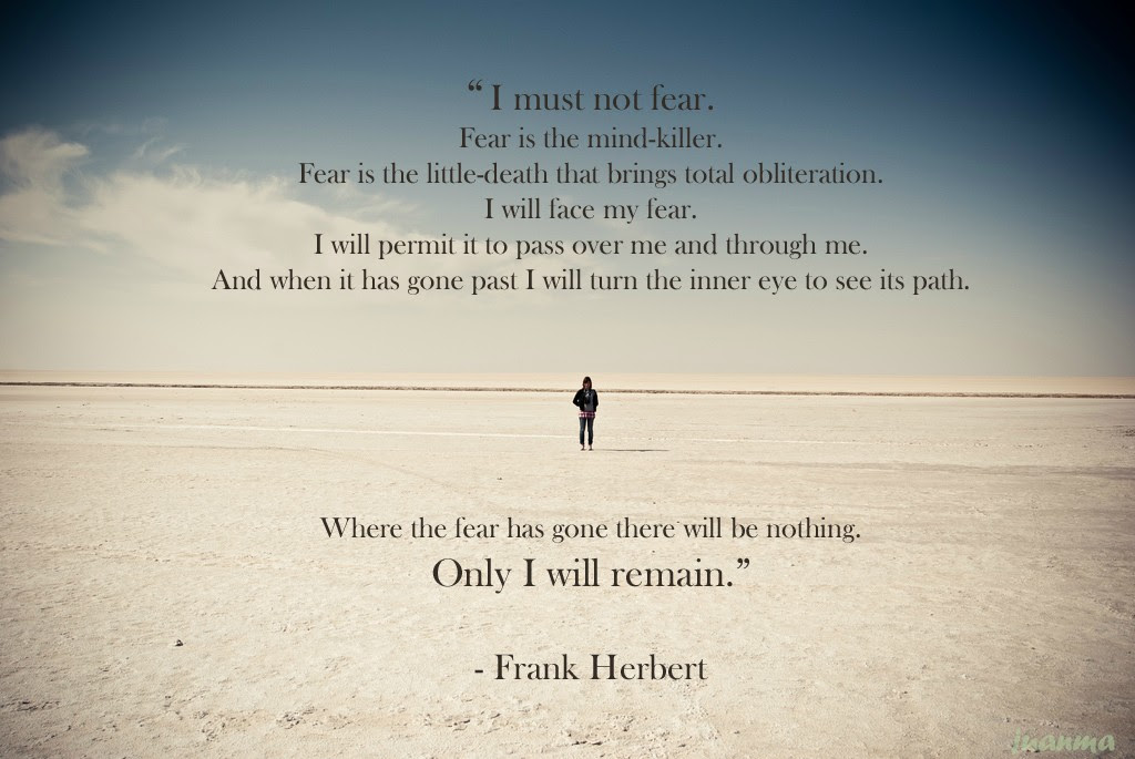 I must Not Fear