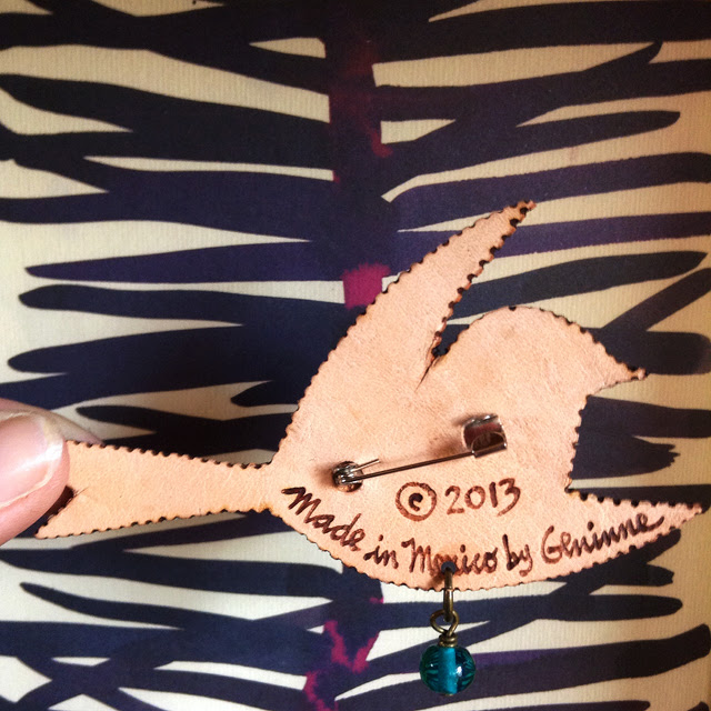 Back of the brooch