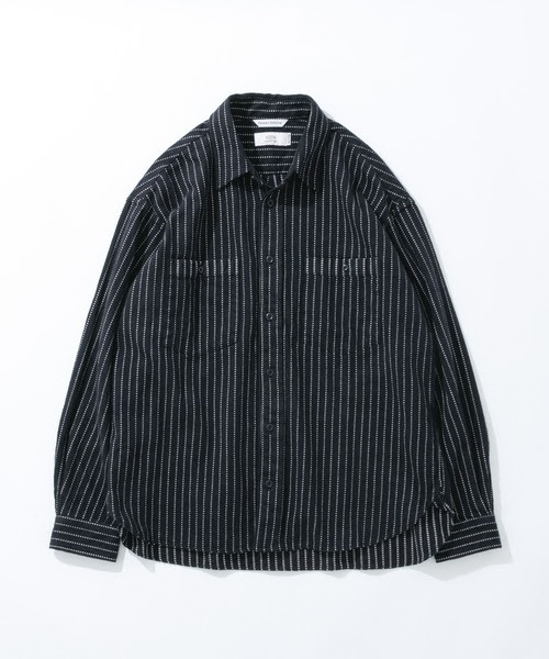 スーパーセール返品ok Work Not インサイドアウトシャツ シャツ ブラウス Not Urban Work Research ワークノットワークアーバンリサーチ のファッション Work Work セール Not ウォバッシュ Work Urban