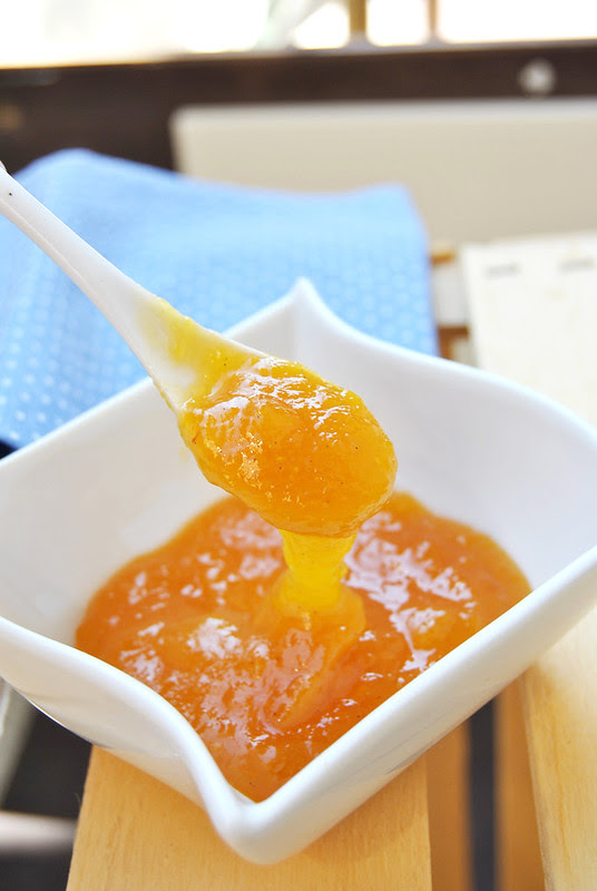 Peach and Rosemary Jam
