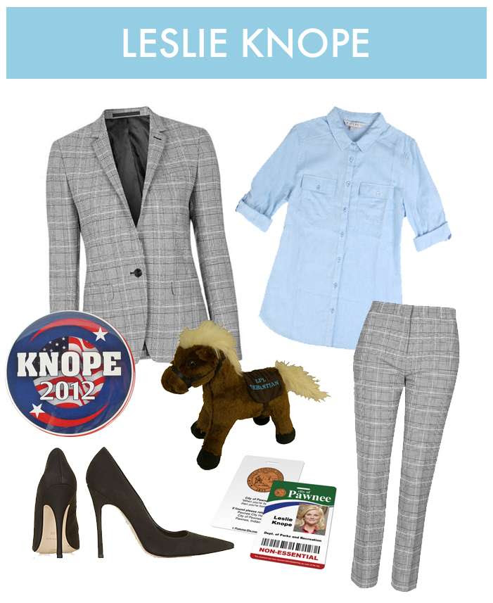 Leslie Knope Halloween Costume - Parks and Recreation