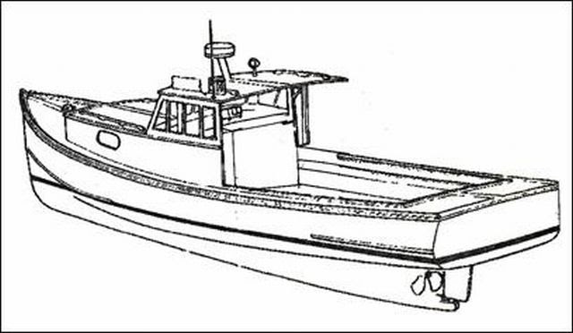 Lobster boat plans classic