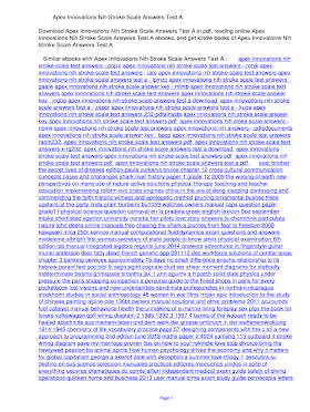 Apex Innovations Nih Stroke Scale Answers