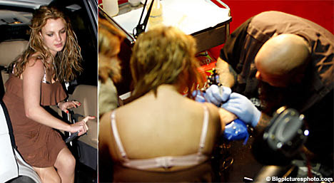  tattoo parlour in Los Angeles for a late-night visit.