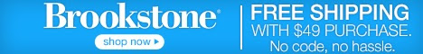 brookstone, free shipping