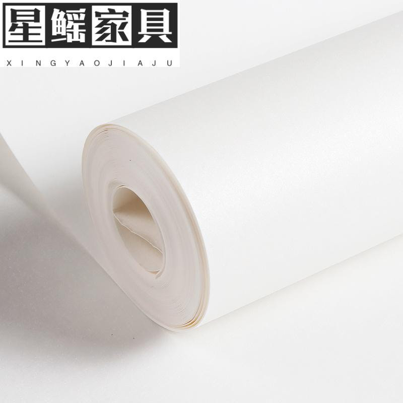 现代简约无纺布纯白色墙纸北欧珠光白卧室客厅哑白壁纸房顶乳白报价 参数 图片 视频 怎么样 问答 苏宁易购
