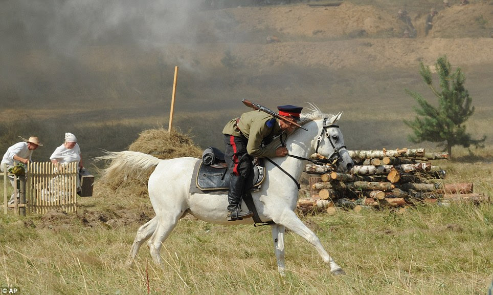 Riding: Samsonov lost half of his army during the first few days of the conflict and shot himself on August 30. By the end the Germans had taken 92,000 prisoners