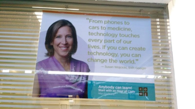 Google Code Posters At Local Schools