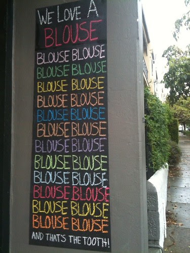 Mr Rose we love a blouse