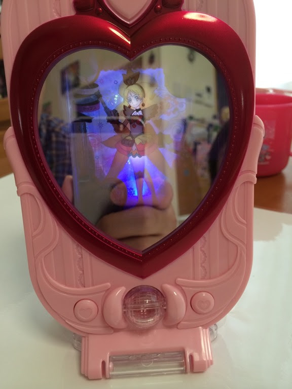 ハピネスチャージプリキュア ハピネス変身 プリチェンミラー キュアハニープラス を購入した の巻 遊びと仕事のグラデーション By Yu Endo