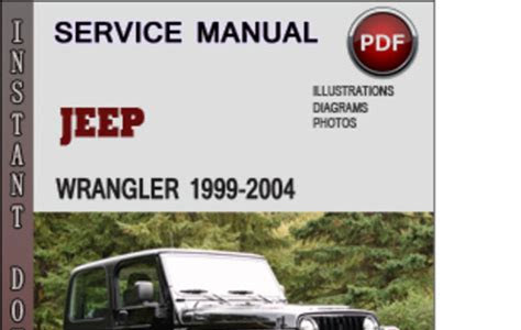 Pdf Download 1999 jeep wrangler service repair manual download ManyBooks PDF