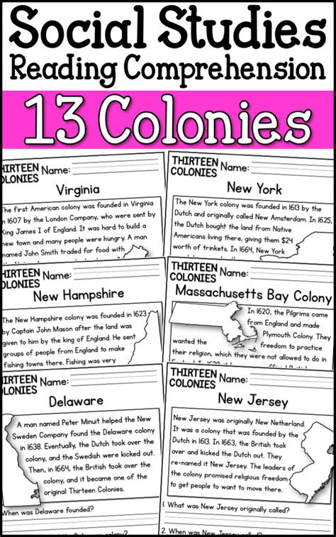 We will be working on the . american history reading comprehension worksheets lori sheffields