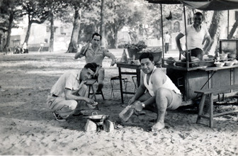 Plage des Cocotiers  Cap Saint-Jacques 1953