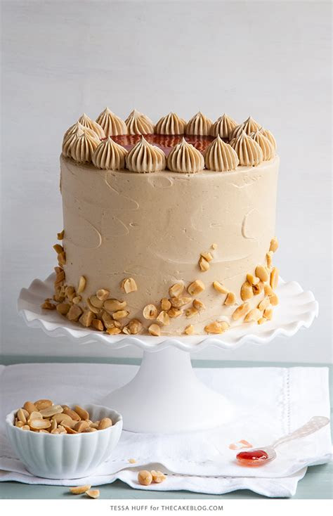 peanut butter  jelly cake