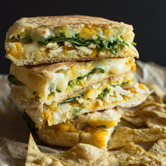Chicken Panini with Butternut Squash