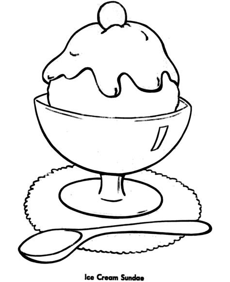 Keep your kids busy doing something fun and creative by printing out free coloring pages. free printable ice cream coloring pages for kids