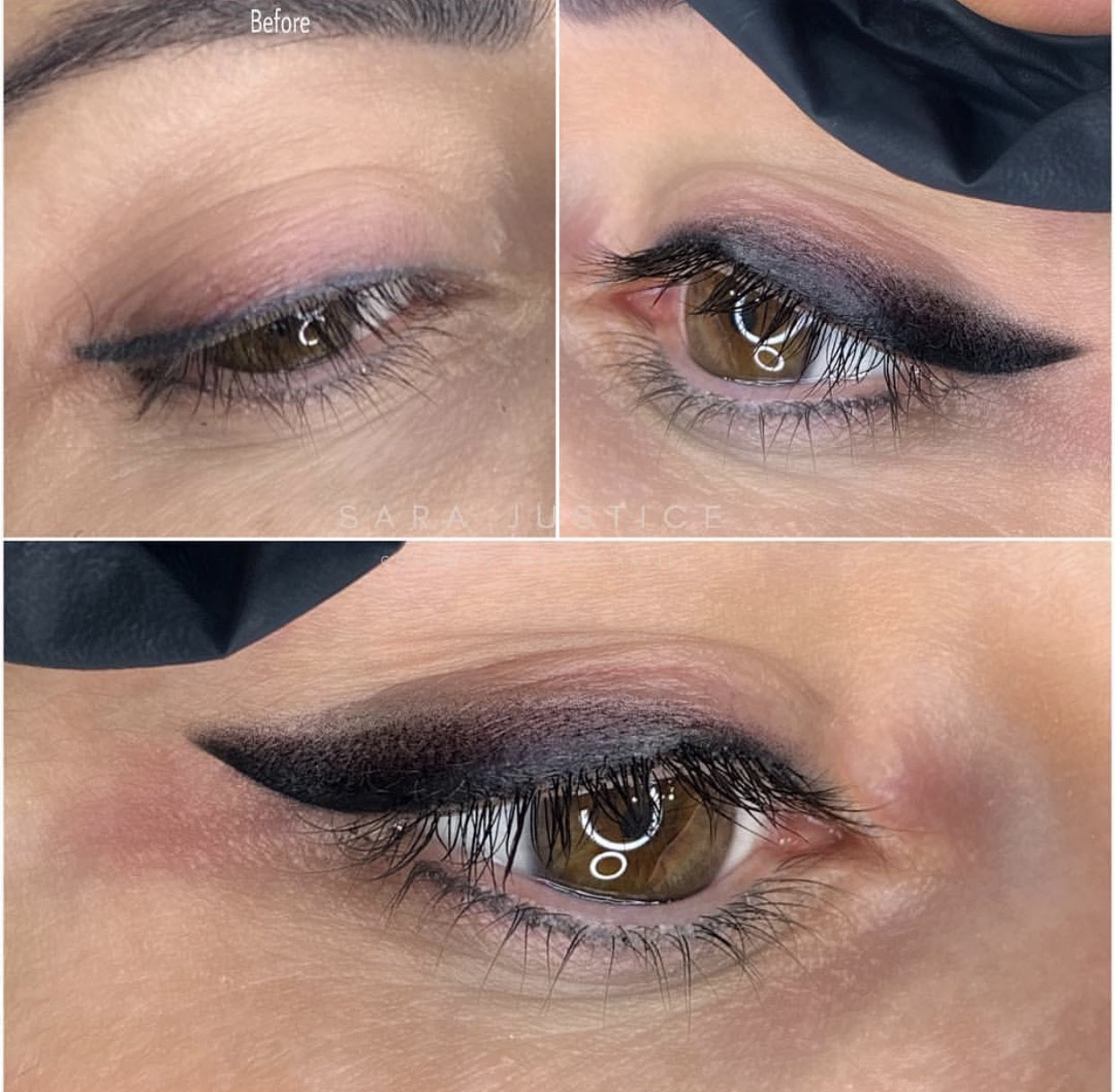 An eyeliner tattoo that you don't have to worry about ...