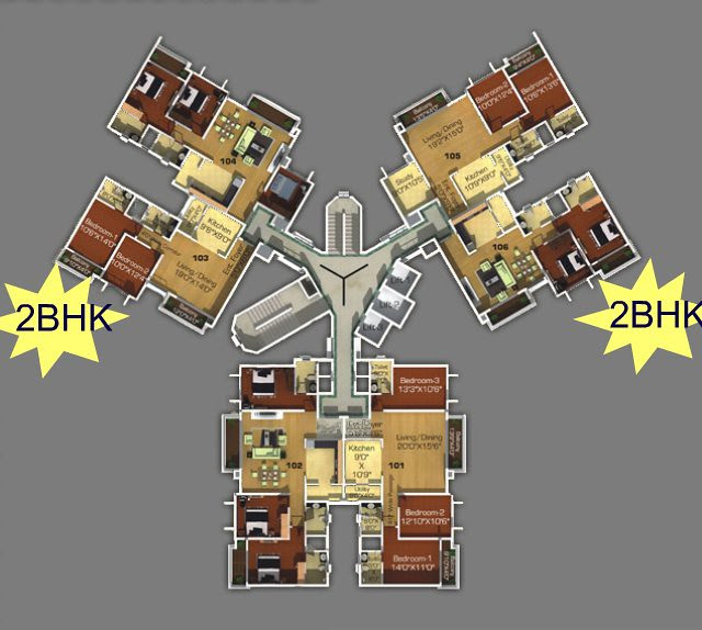 Sangria Megapolis Hinjewadi Pune Tower Type - 4