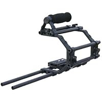 Proaim 6-Inch Top Handle Camera Cage for 5d 7d t2i/550 gh1 d90 & other DSLR Cameras & Camcorders
