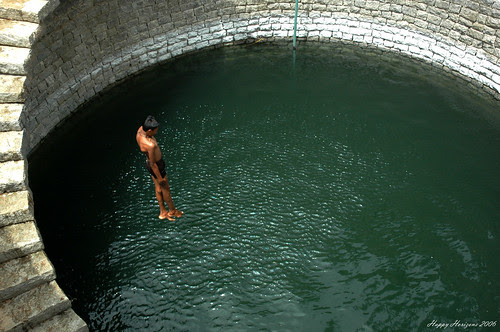 Before the Splash; I stand on Water!