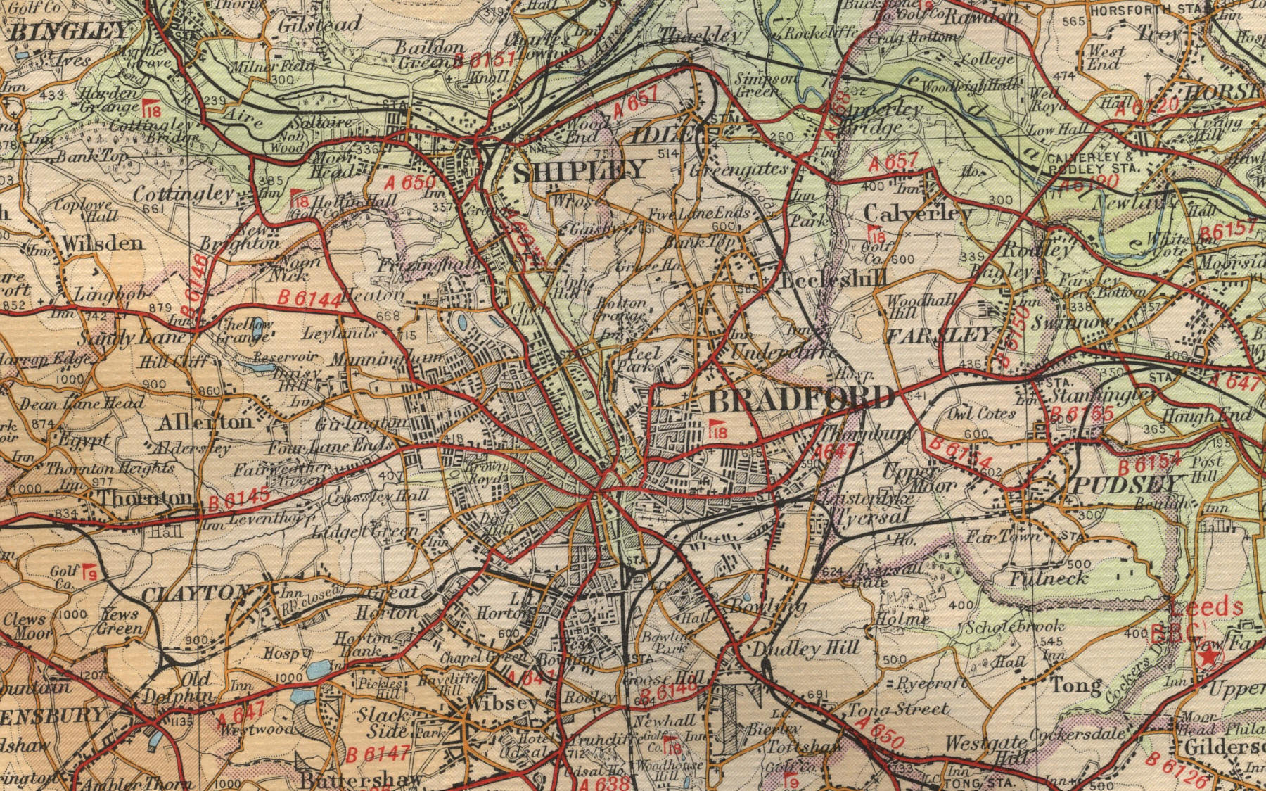 Bradford Map