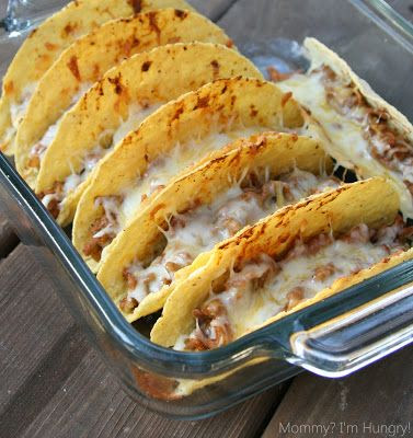 Oven Tacos (love these. My husband