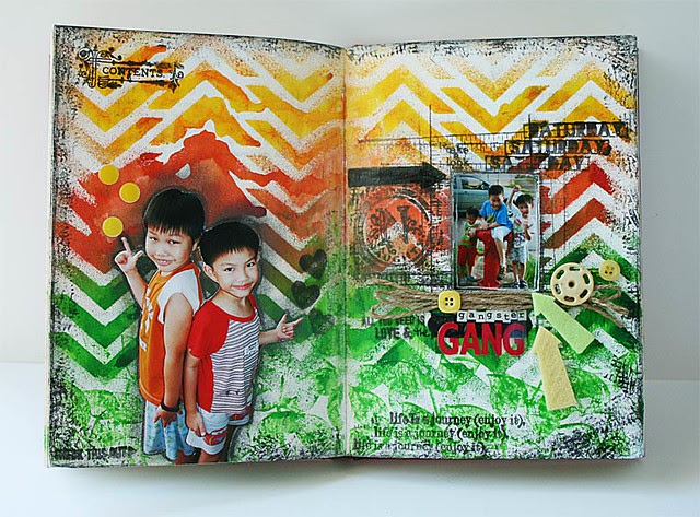 Gangster-gang-journal-page