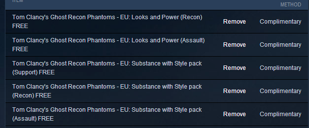 Steam Free Dlc Oct 3 5 Tom Clancy S Ghost Recon Phantoms Free R Gamedeals