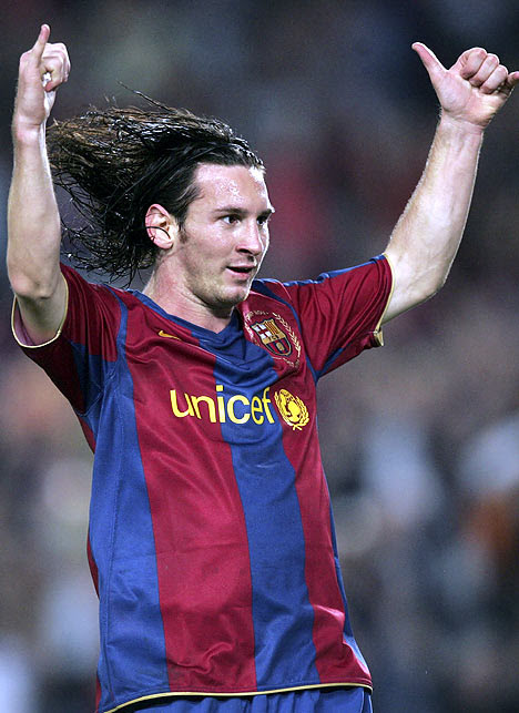 Lionel Messi for Barcelona