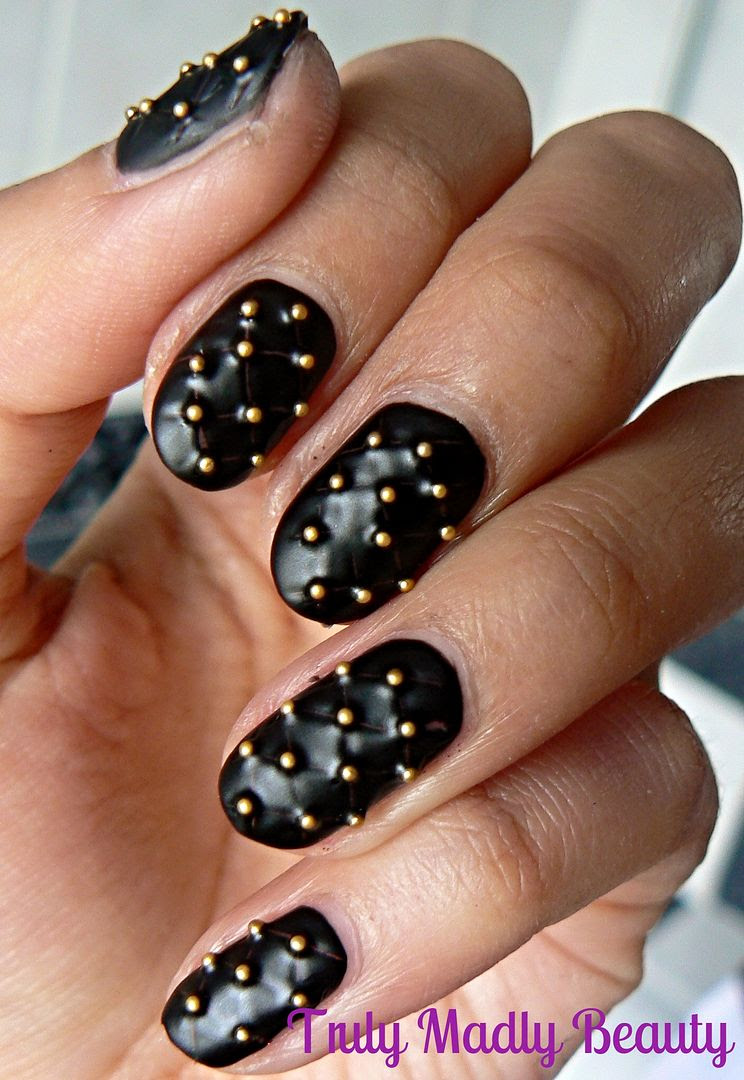 Chanel Quilted Nails