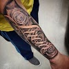 Rose Blessed Forearm Tattoos For Men