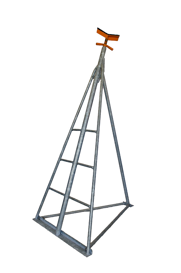 Foldable Sailboat Stand with Integrated Ladder – V-Top 