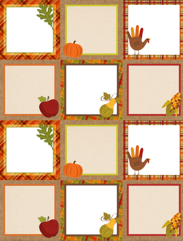 Free Labels for Thanksgiving Leftovers & Digital Papers | Worldlabel Blog