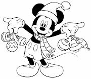Ausmalbilder Winter Disney