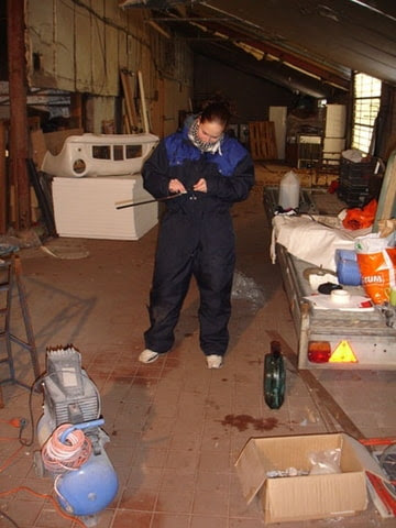Remcilinder terugduwen