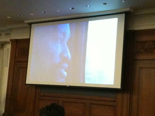 A still from "Situation 5," by Claudia Rankine & John Lucas